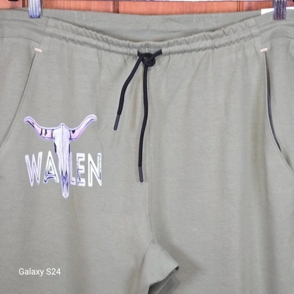 Old Navy Graphic Jogger Sweatpants Olive Green XL Athletic Casual‎ Lounge